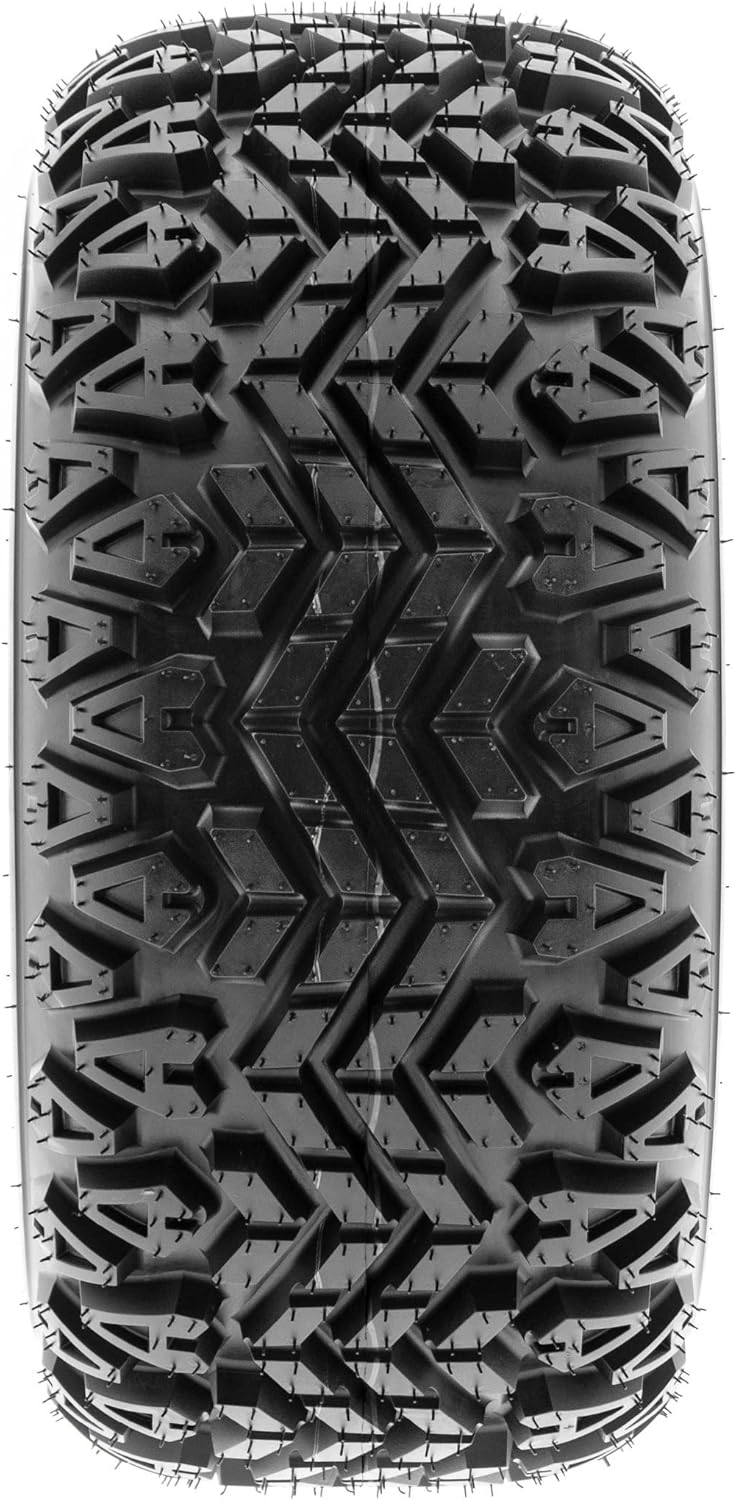 [Set of 2] SunF 23x10.5-14 23x10.5x14 ATV UTV Tires 4 Ply Golf Cart Lawn Mower Quad G003 [ Rim(s) NOT included ]