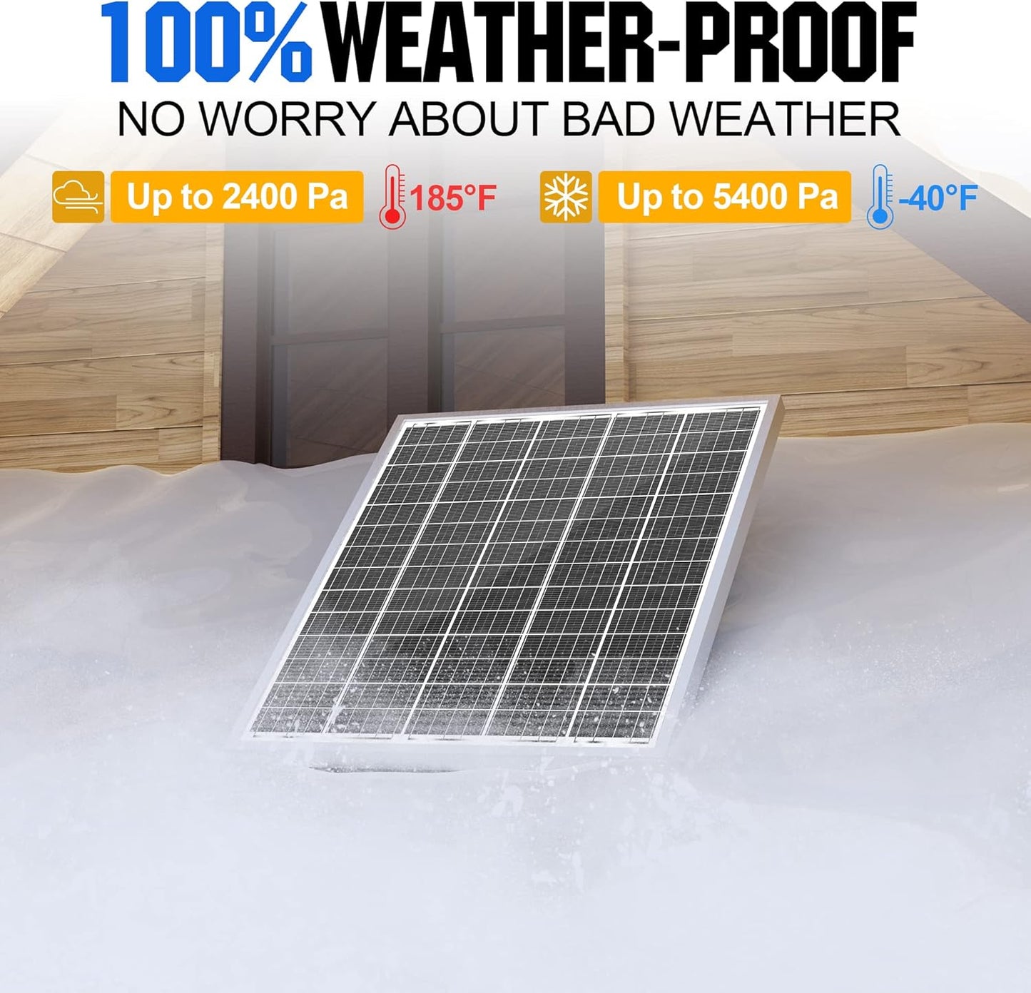 SOLPERK Solar Panel Kit 50W 24V, Intelligent Waterproof 10A PWM Controller, Home Outdoor Solar Battery Charger for RV Car Boat Marine Tractor Camping, 24 Volt Batteries Solar Panel Charger