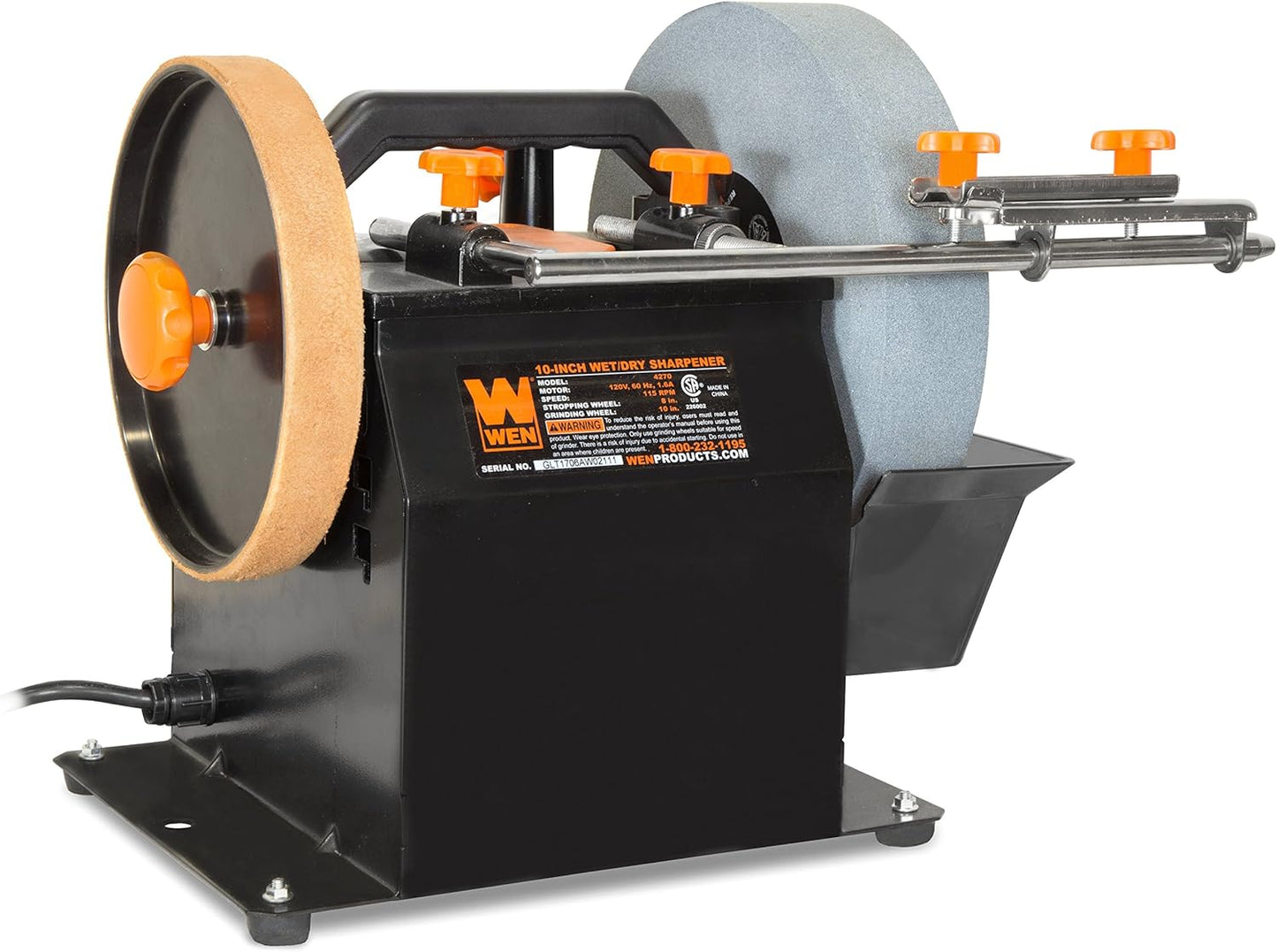 WEN BG4270T 10-Inch Two-Direction Water Cooled Wet/Dry Sharpening System