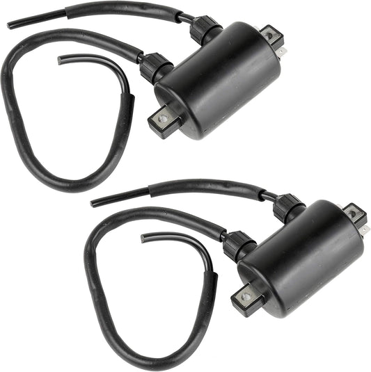 Caltric 2 Ignition Coils Compatible with Honda 30510-ME9-013 30510-ME9-003