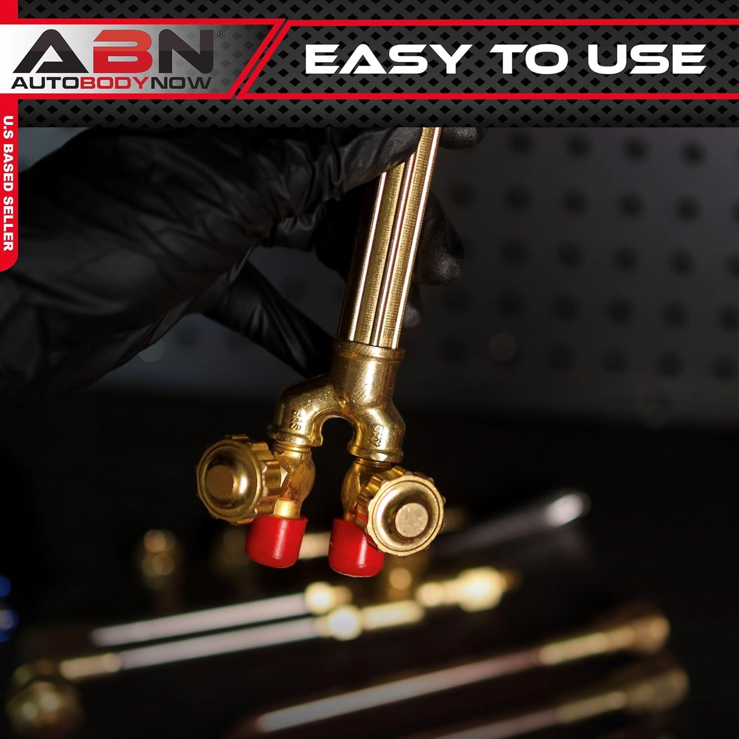 ABN Oxygen & Acetylene Torch Kit – 10 Pc Welding Kit Metal Cutting Torch Kit, Portable Cutting Torch Set Welder Tools