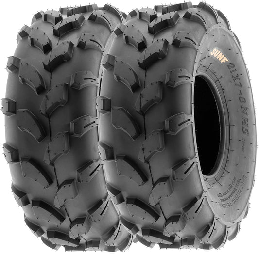 SunF 21x7-8 ATV UTV Muddy Sandy Tire 21x7x8 Mud Sand 6 PR A003 - PAIR of 2