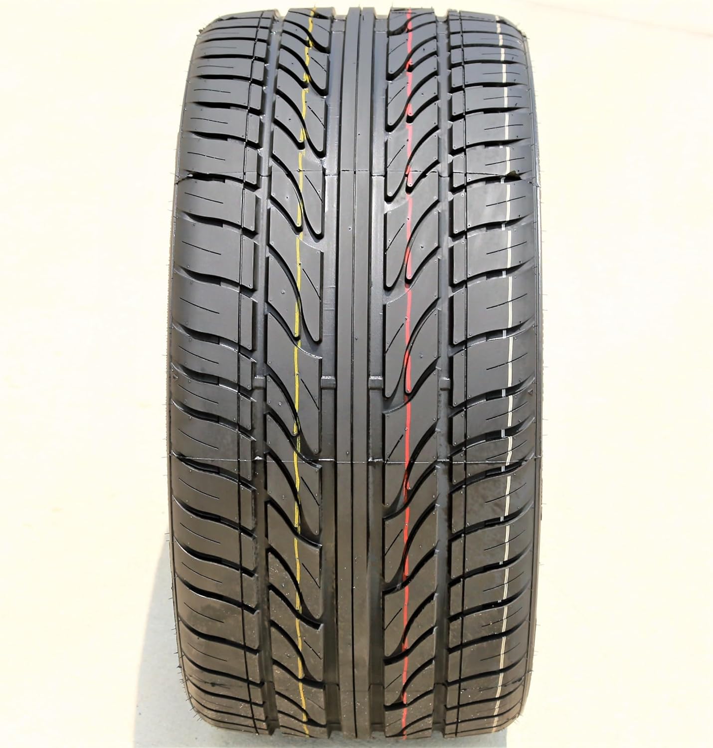 Set of 4 (FOUR) Haida Racing HD921 Summer Passenger Car High Performance Radial Tires-295/25R22 295/25ZR22 295/25/22 295/25-22 97W Load Range XL 4-Ply BSW Black Side Wall UTQG 420AA