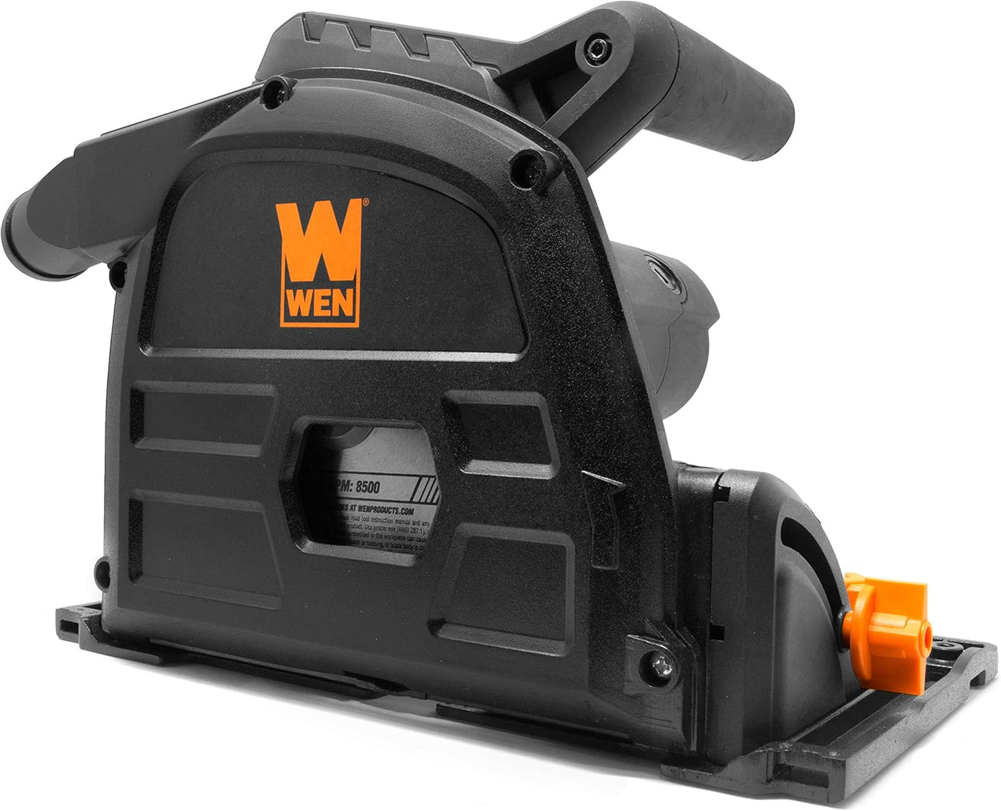 WEN Cordless 6.5-Inch Track Saw, Brushless with Variable Speed, Two 20V Max 4.0 Ah Batteries, and Charger (20691)