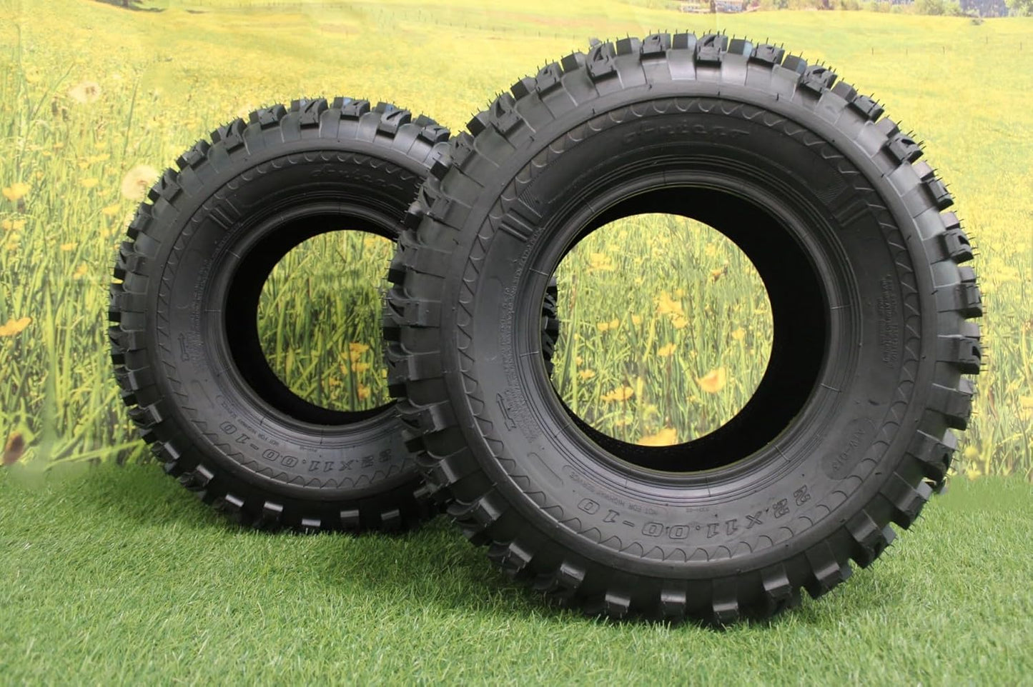 22x11.00-10 ATV/UTV Lawn and Garden Tire (Set of Two)