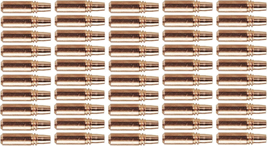50-PK .040 - .035 AL Contact Tips for Miller 206187 FasTip, Spoolmatic, XR Series Gun