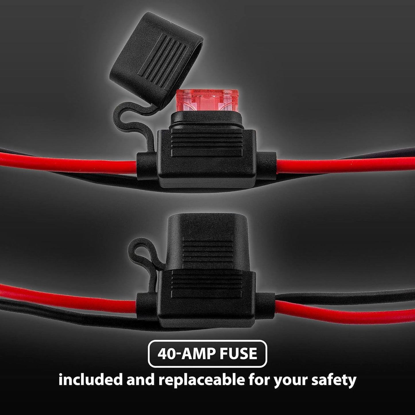 SafeAMP® Replacement Battery for 12-Volt Ride On Vehicle with red 2 pins Connector
