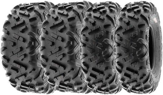SunF 22x7-11 20x10-9 All Terrain Tires ATV UTV 6 PR POWER II A051 - BUNDLE