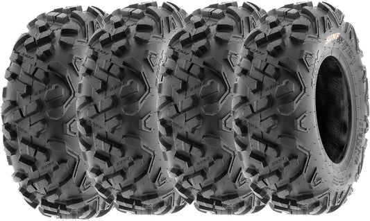 SunF 145/70-6 145/70x6 All Terrain Tires ATV UTV 6 PR POWER II A051 - SET of 4