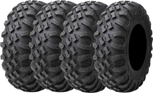 Set of 4 Tusk Megabite UTV ATV Tires (27x9-12 / 27x11-12)