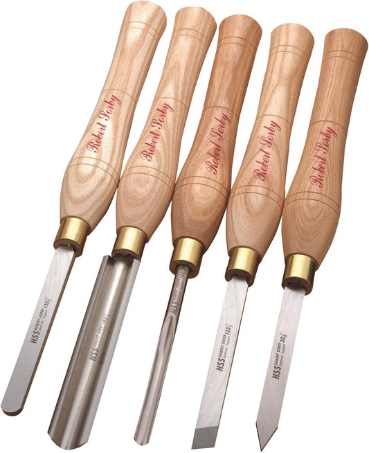 5pc. Robert Sorby #52HS Woodturning Tool Set