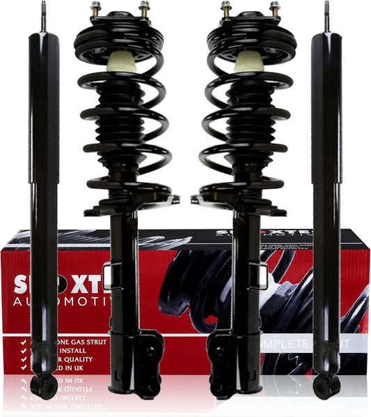 Shoxtec Full Set Complete Strut Shock Absorbers Replacement for 2001-2007 Ford Escape Replacement for 2001-2006 Mazda Tribute Replacement for 2005-2007 Mercury Mariner Repl. no 171594 171593 37217