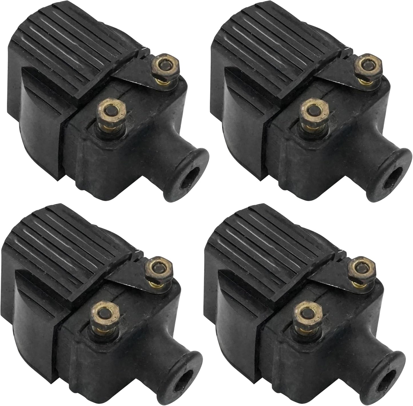 Caltric 4-Pack Ignition Coils Compatible with Mercury Outboard 115Hp 115-Hp 115 Hp Engine 1989-1998