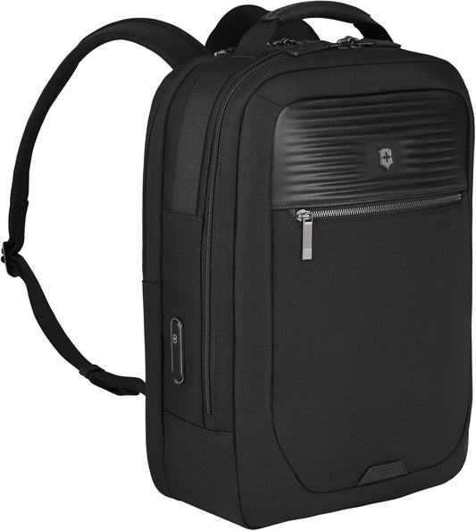 Victorinox Mythic, Deluxe Backpack, Backpack with 15.6’’ Laptop and 11’’ Tablet Compartment - Black