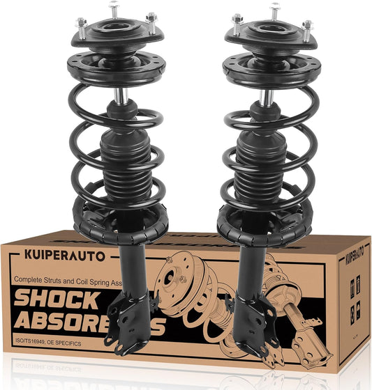 172245 Complete Front Struts Coil Spring Assembly Compatible for 2004 2005 2006 Scion XA XB 1.5L I4 Front Pair Set Replacement Shock Absorbers