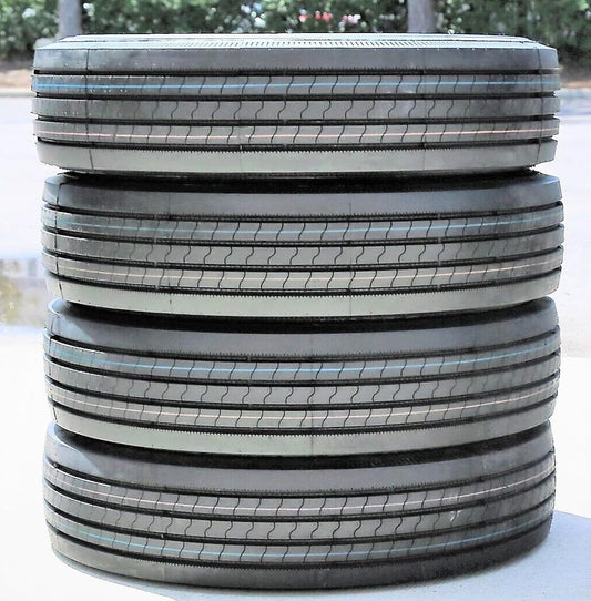 Set of 4 (FOUR) Transeagle ST Radial All Steel Heavy Duty Premium Trailer Radial Tires-ST235/85R16 235/85/16 235/85-16 132/127M Load Range G LRG 14-Ply BSW Black Side Wall