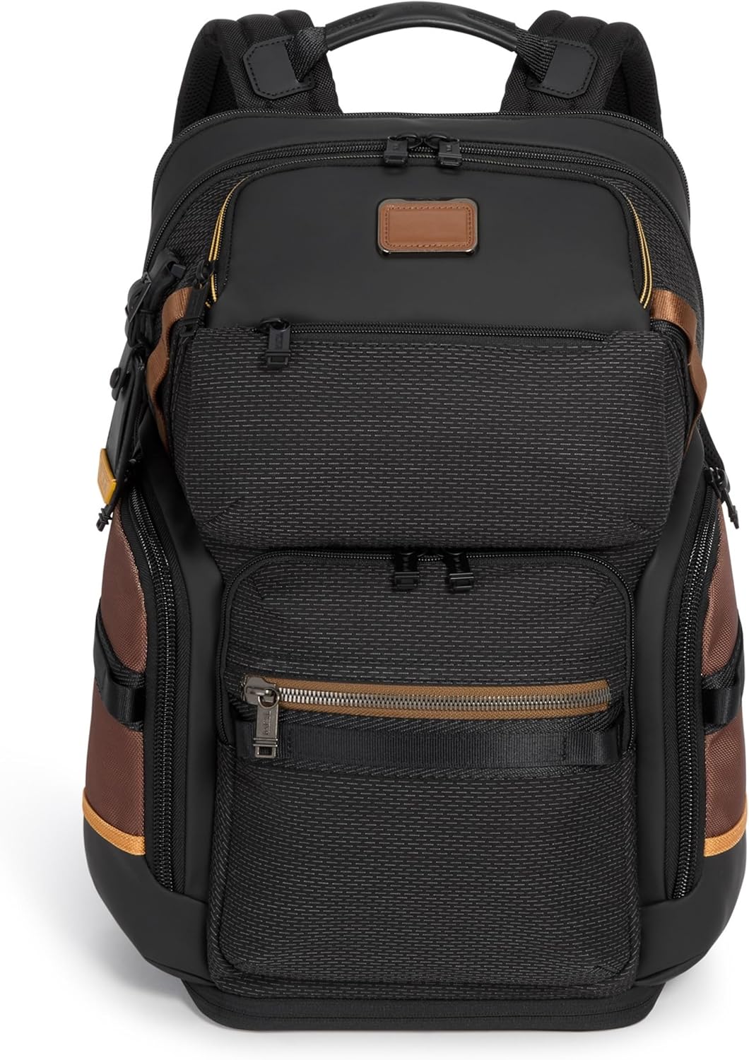 TUMI - Alpha Bravo Nomadic Backpack - Men's Durable Carry On Bag - 18.8" X 15.0" X 9.0" - Fits up to 15" Laptop - Chalk (Glow in the Dark)