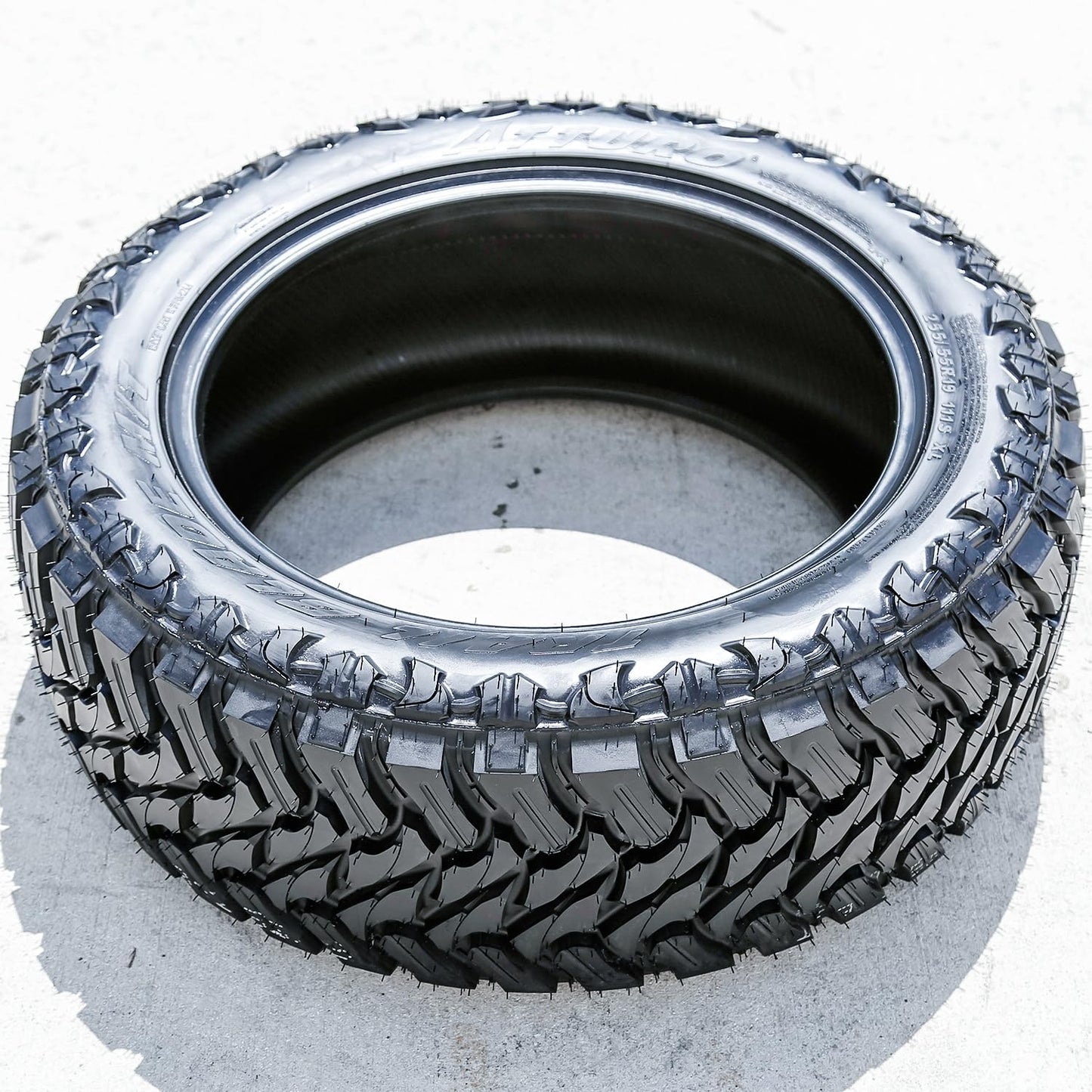 Atturo Trail Blade M/T Truck/SUV Mud Off-Road Radial Tire-255/55R19 255/55/19 255/55-19 111S Load Range XL 4-Ply BSW Black Side Wall