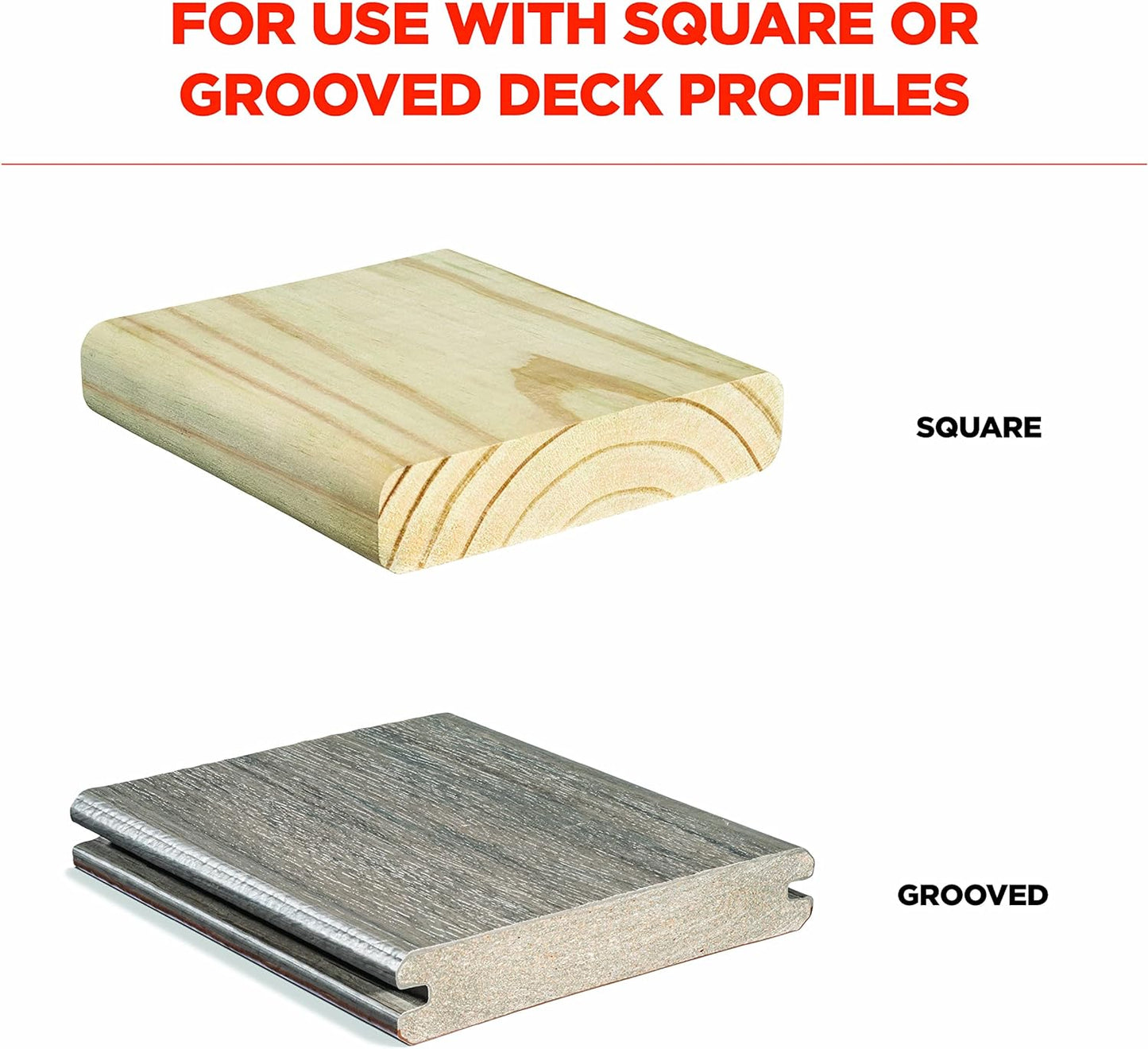 CAMO Marksman Pro Kit, Deck Tool, 1750 Edge Screws & Bits, Edge Fastening Installation, 3/16" Spacing, Fits 5-1/4-5-3/4" Composite Decking