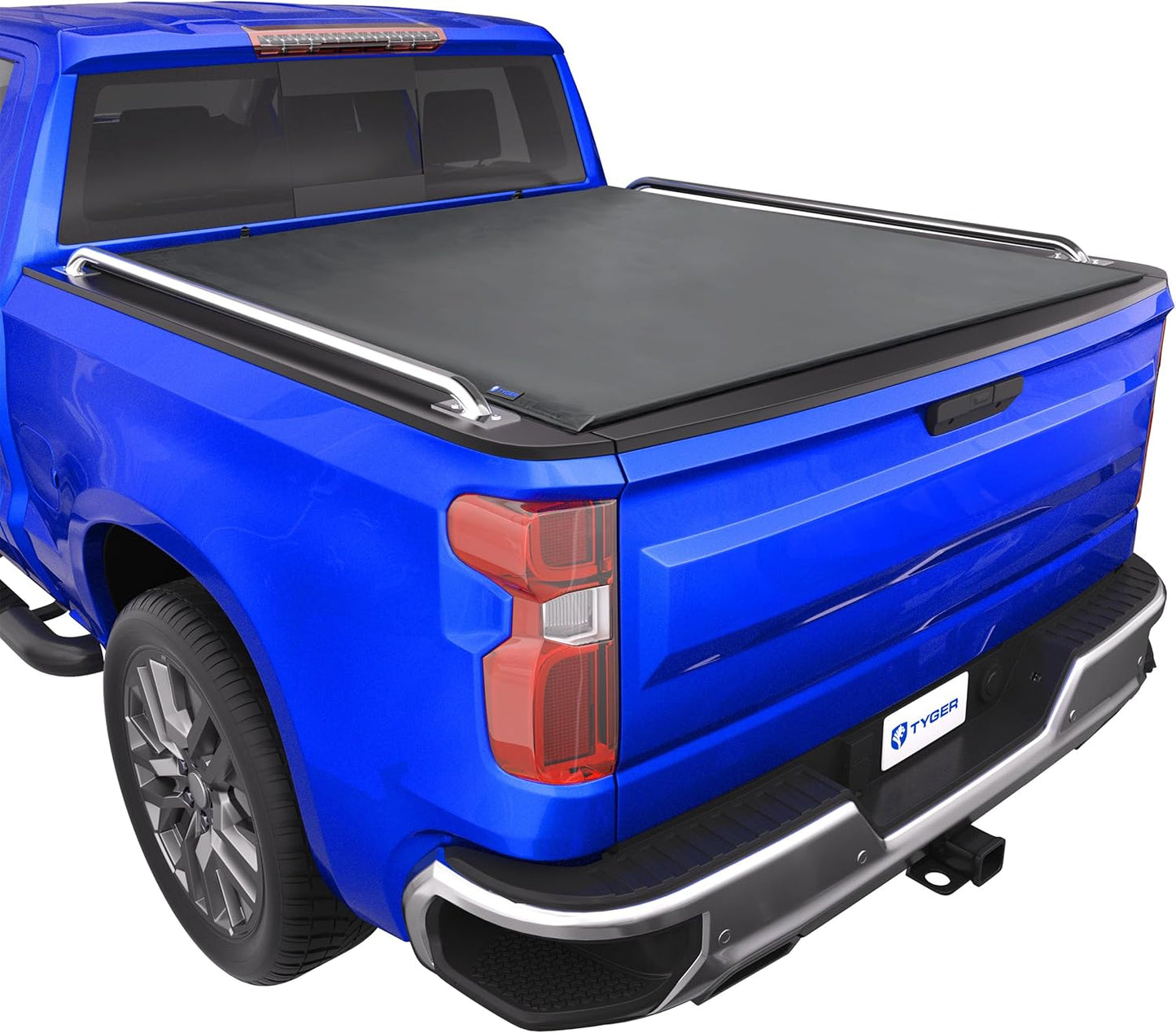 Tyger Auto T3 Soft Tri-fold Truck Bed Tonneau Cover Compatible with 2019-2025 Chevy Silverado GMC Sierra 1500 (Not Fit 19 LD; 19-25 Classic) | 5'10" (70") Bed | TG-BC3C1053