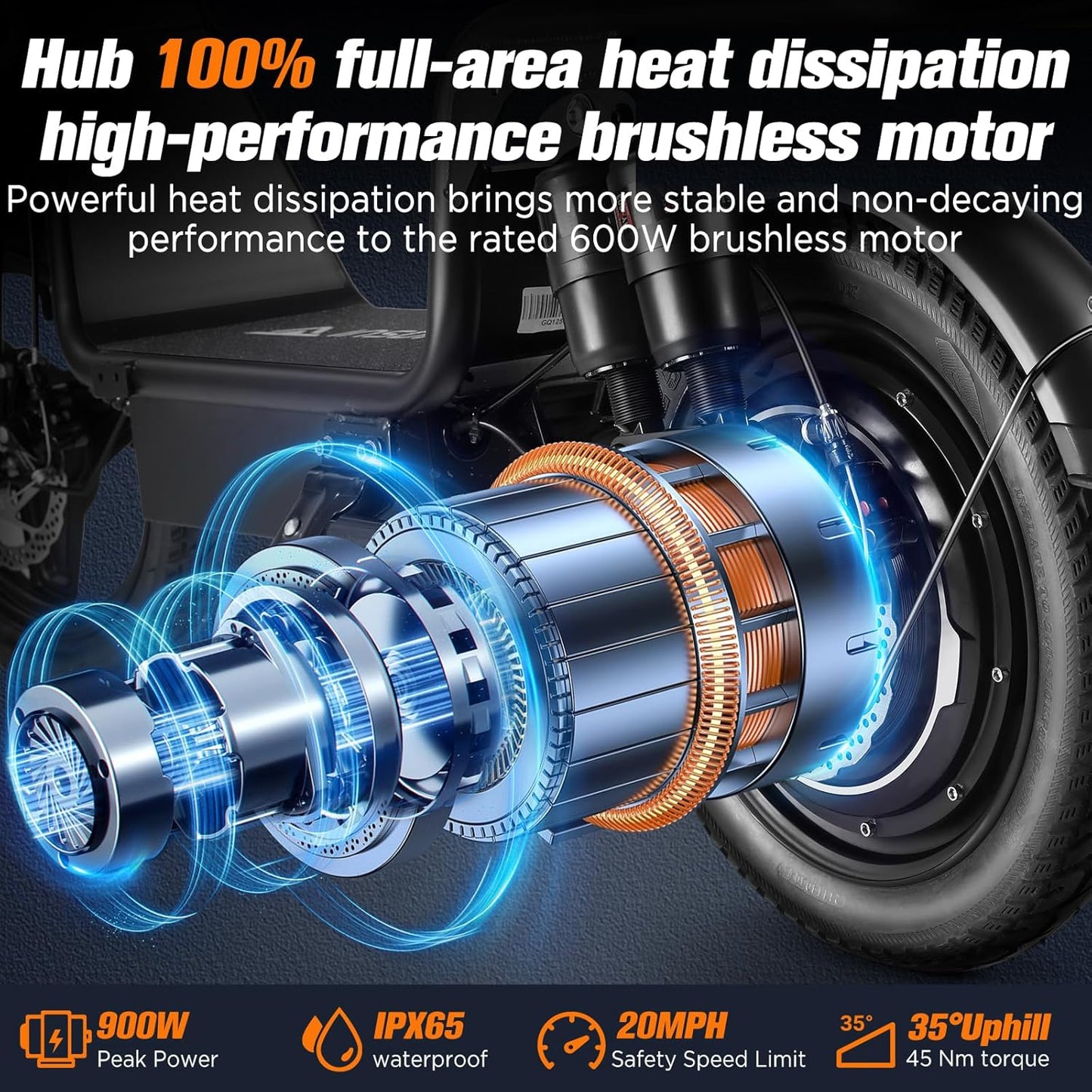 C14 Electric Scooter for Adults with Seat – High-Performance, Foldable E-Scooter with 900W Peak Power, 20MPH, 28-Mile Range, and Dual Disc Brakes,High Strength Frame,330lbs Max Load - Black