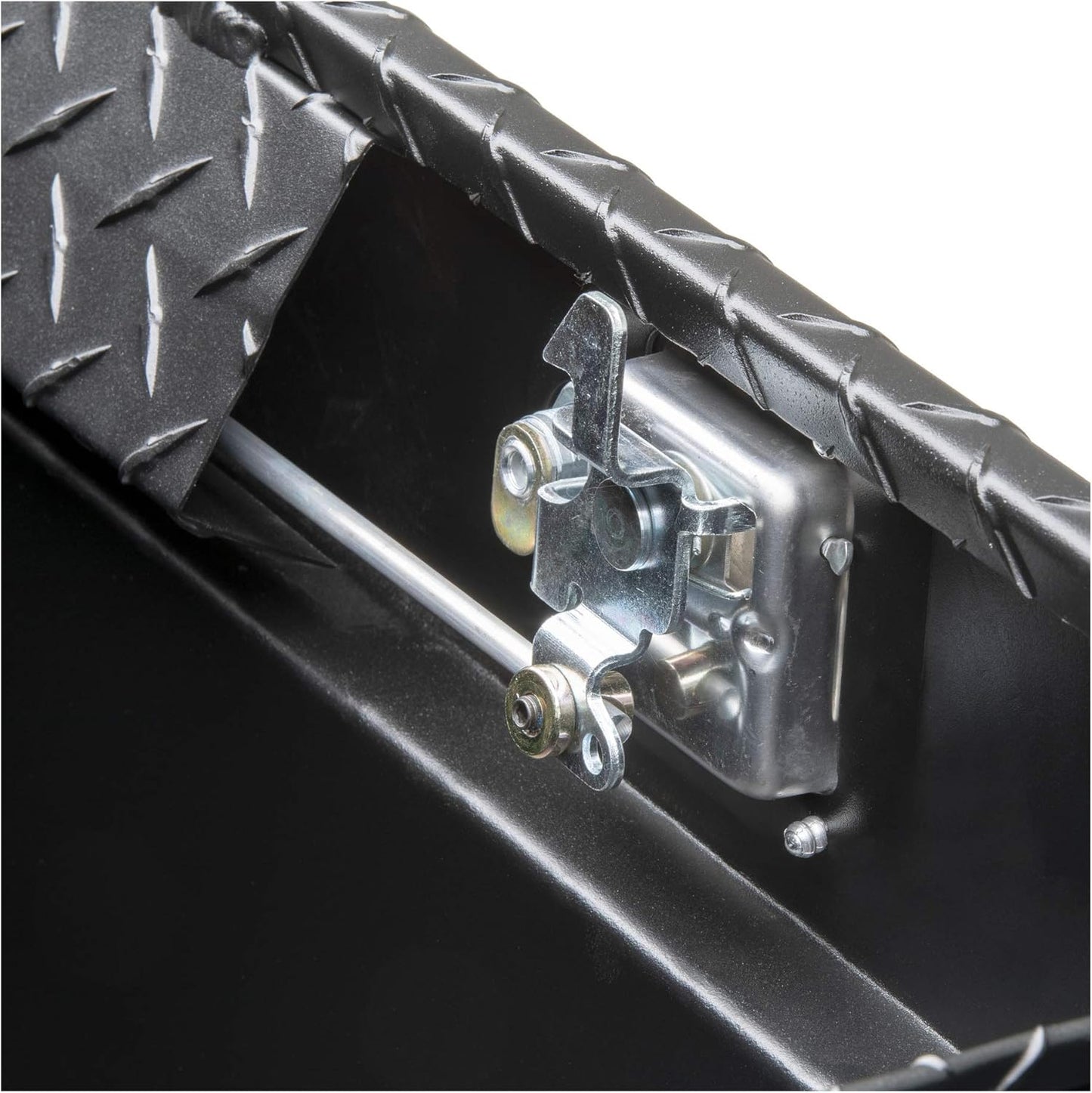 UWS EC10473 69-Inch Matte Black Heavy-Wall Aluminum Truck Tool Box with Low Profile, RigidCore Lid