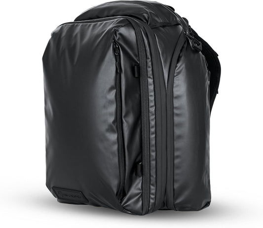 WANDRD TRANSIT Travel Backpack 45L - Photography Backpack with Laptop Compartment - Personal Item Travel Bag - Large Back-Pack for Women and Men (Black)