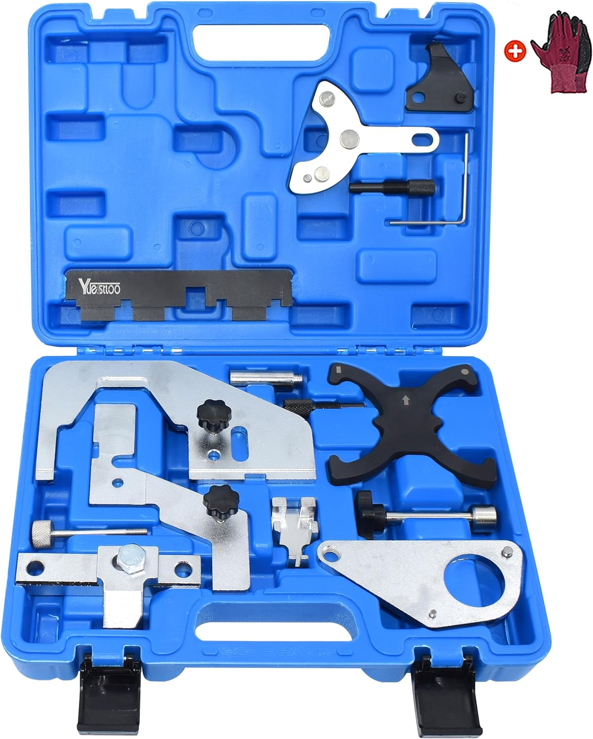 Camshaft Alignment Locking Timing Tool Kit, Compatible with Ford Volvo 1.5T 1.6T 2.0T Jaguar Land Rover Evoque 2.0T, Replace 303-1097 303-1504 303-1595