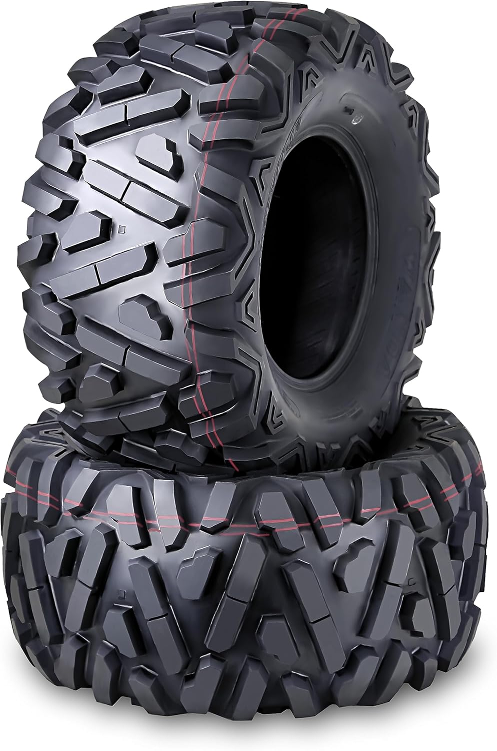 WANDA UTV ATV Tire 23x8-10 23x8x10 205/80-10 6-Ply Bighorn Style,Set 2, 10421