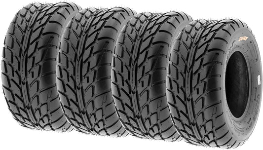 SunF 20x10-10 20x10x10 Hardpack Race Sport ATV UTV Tire 6 PR A021 - SET of 4