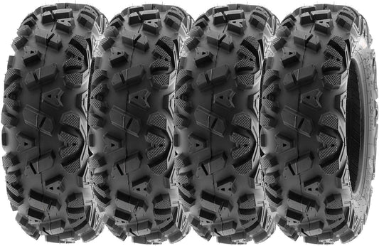 SunF 22x7-12 22x7x12 All Terrain Tires ATV UTV 6 PR POWER I A033 - SET of 4