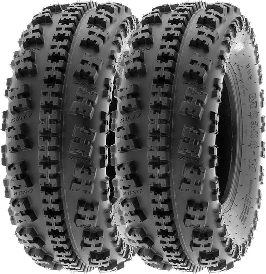 SunF 23x7-10 ATV UTV Knobby Tire 23x7x10 Sport Race 6 PR A027 - PAIR of 2