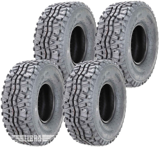 ROADGUIDER Full Set of 4 ATV/UTV Tires 23x11-10 6PR fit for 01-08 Kawasaki MULE 3000/3010