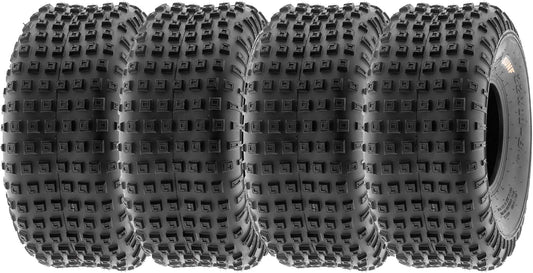 SunF 15x7-6 15x7x6 Loose Terrain Hardpack ATV UTV Tire 6 PR A011 - SET of 4
