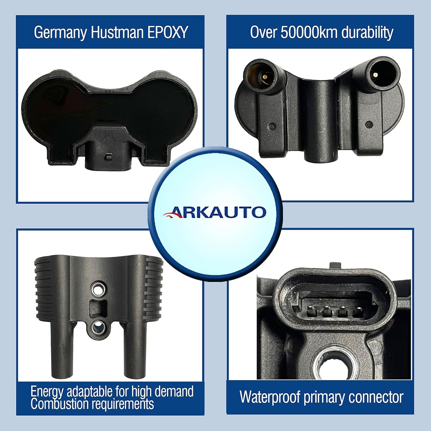 1PC ARKAUTO IGNITION COIL FOR HARLEY Forty Eight Iron 883/1200 Roadster Seventy Two Sportster 1200 Sportster 883