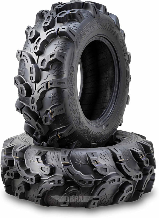 WANDA 2 Premium UTV ATV Tires 25X8-12 25X8X12 Super Mud Snow 6PR P375-10212