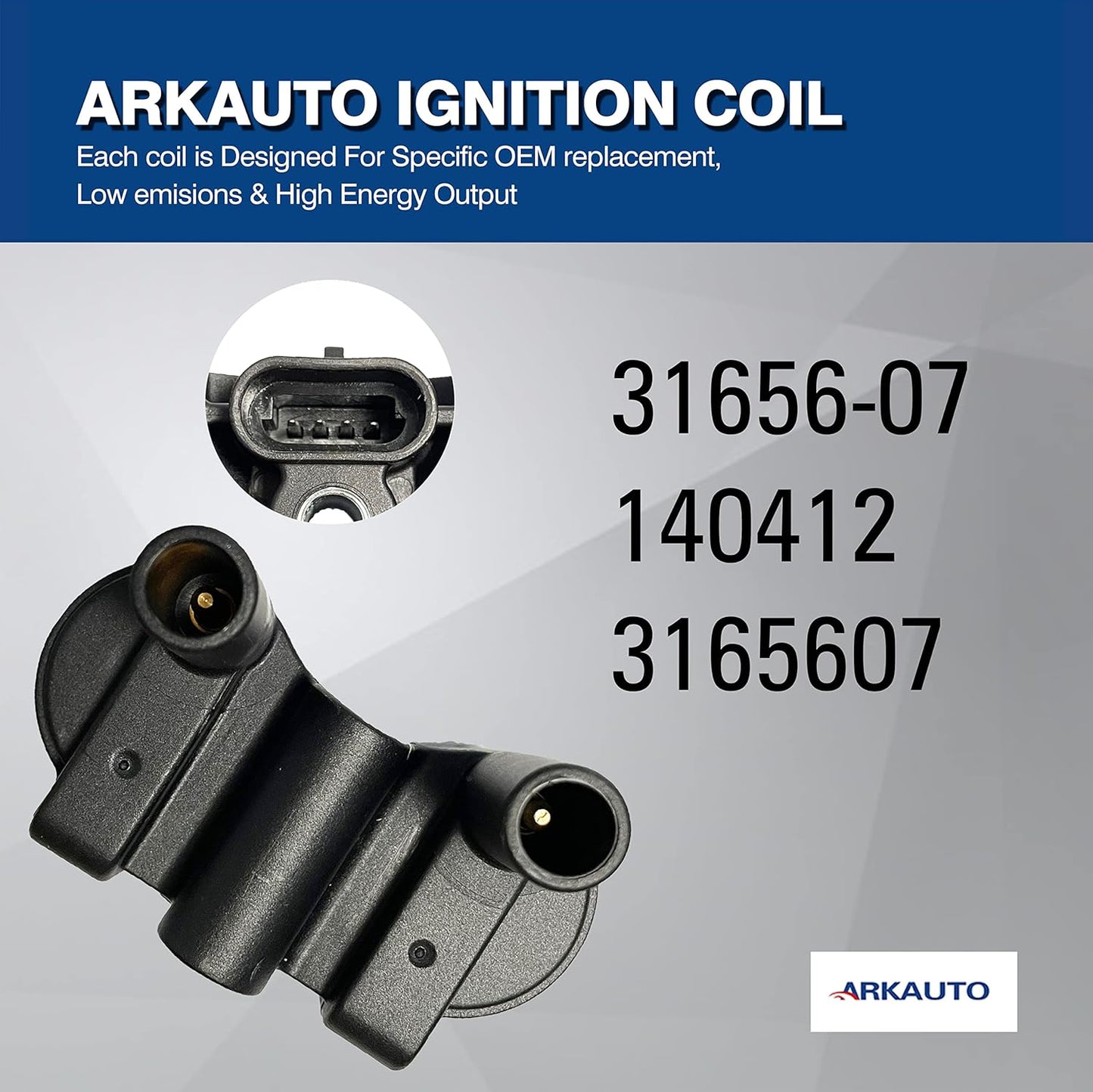 1PC ARKAUTO IGNITION COIL FOR HARLEY Forty Eight Iron 883/1200 Roadster Seventy Two Sportster 1200 Sportster 883
