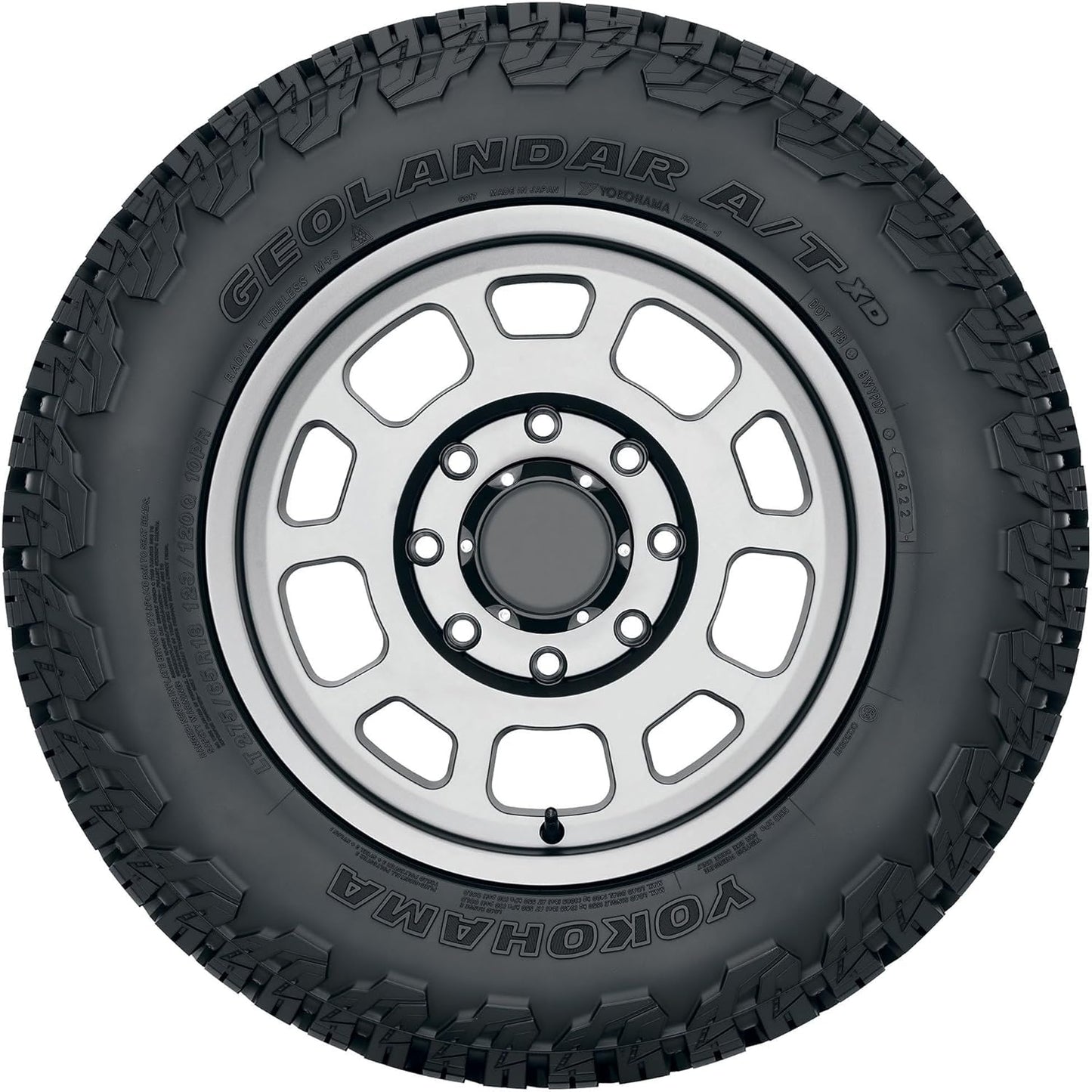 Yokohama Geolandar A/T XD All Terrain LT265/70R17 121/118Q E Light Truck Tire