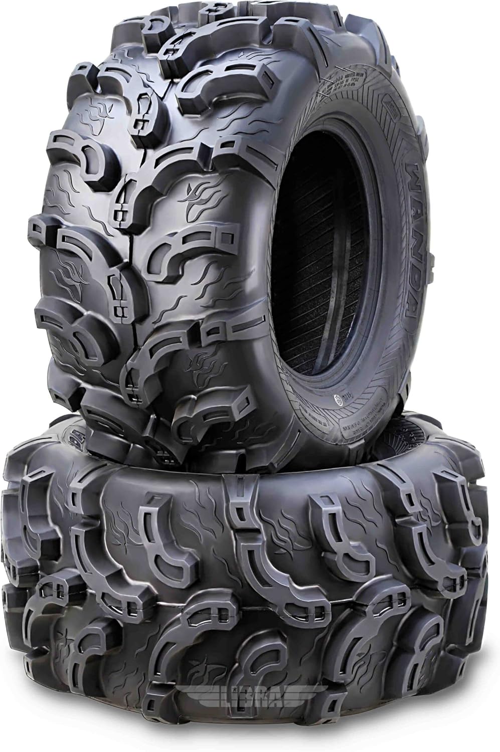 WANDA 2 Premium UTV ATV Tires 25X8-12 25X8X12 Super Mud Snow 6PR P375-10212