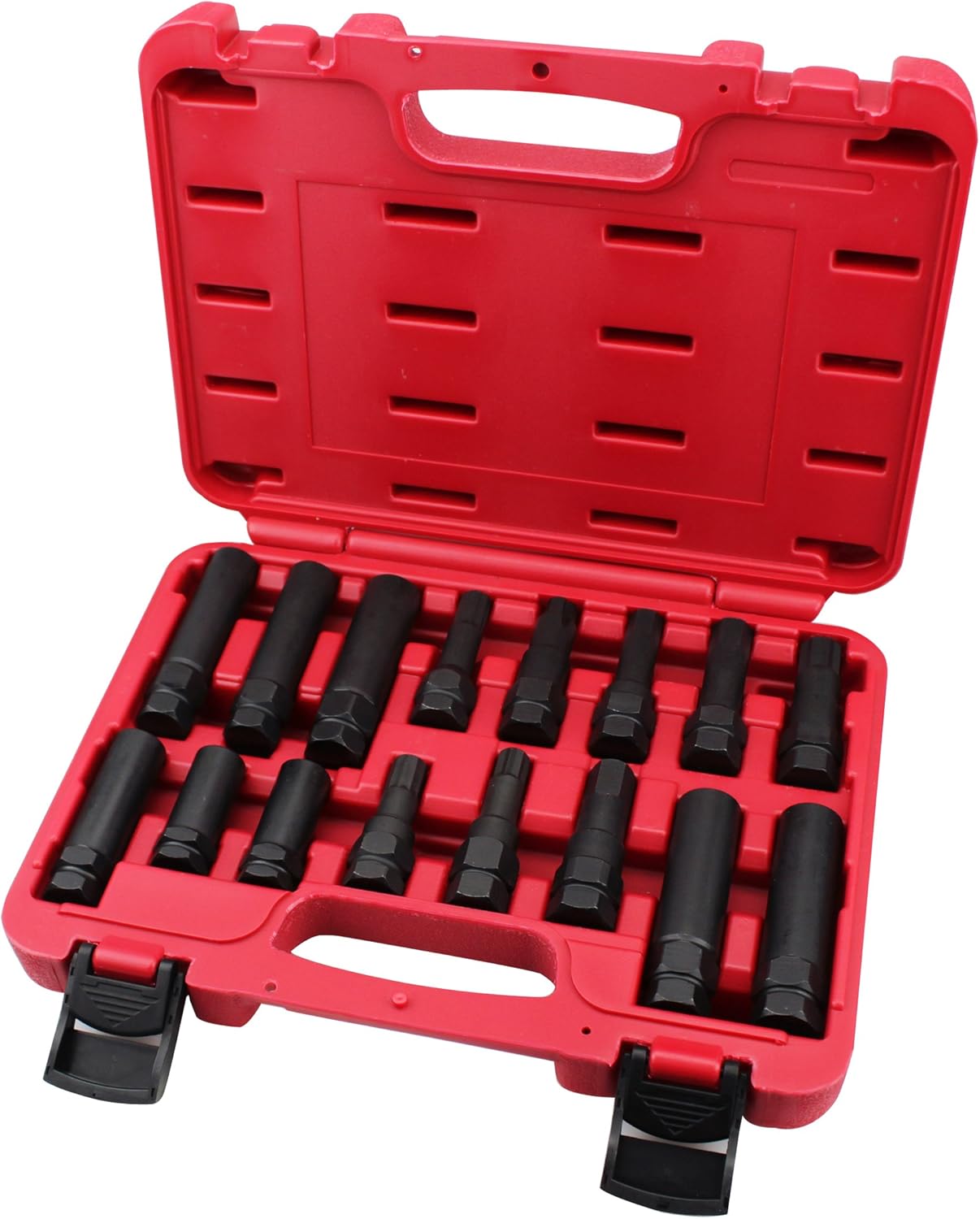 16PCS Master Wheel Locking Lug Key Set, Wheel Lock Removal Kit