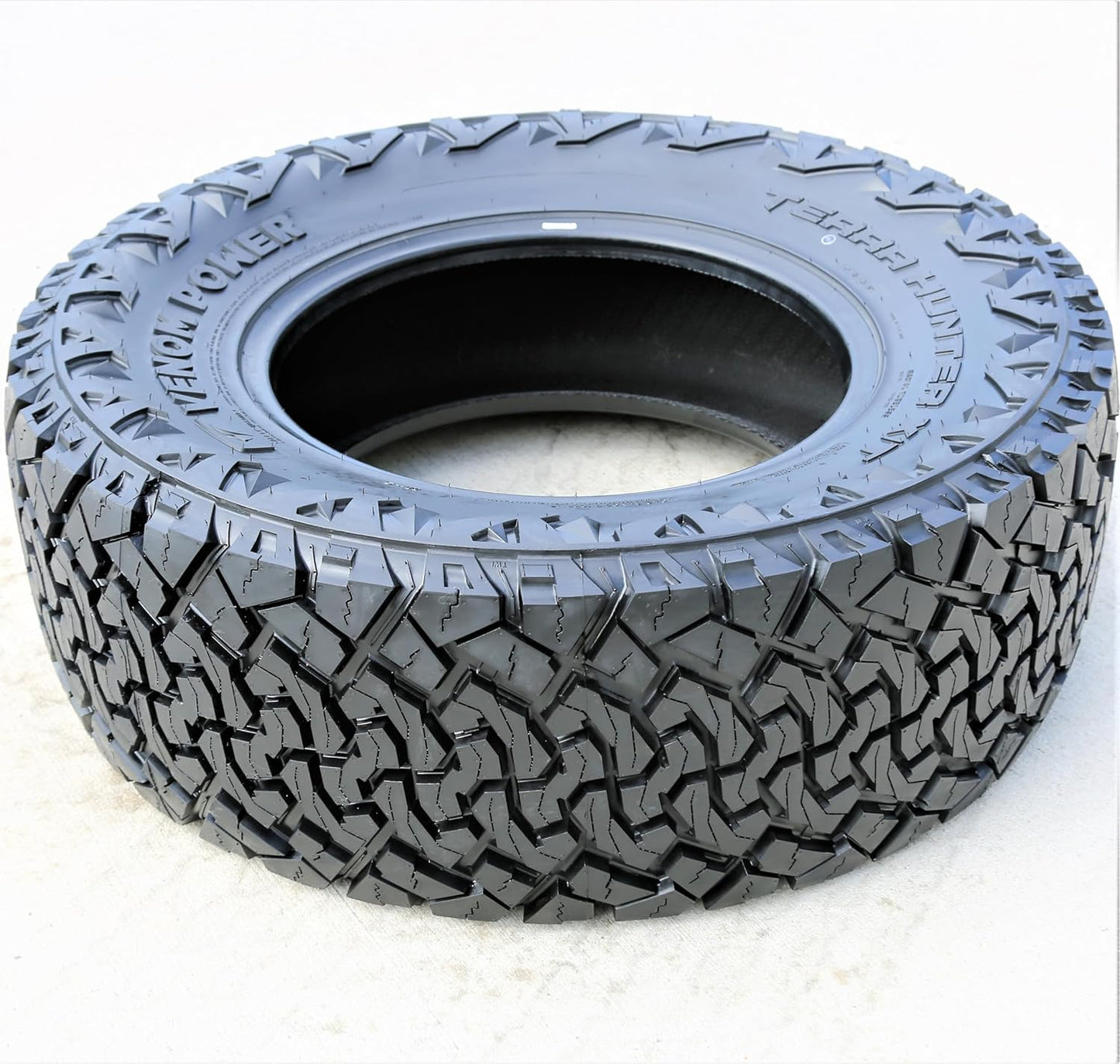 Venom Power Terra Hunter X/T XT All-Terrain Mud Light Truck Radial Tire-35X12.50R20LT 35X12.50X20 35X12.50-20 125R Load Range F LRF 12-Ply BSW Black Side Wall