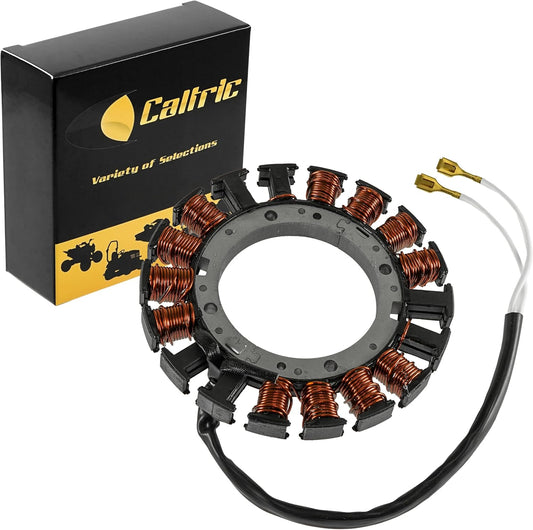 Caltric Ignition Charging Coil Stator Plate Compatible with Cub Cadet Compatible with Kawasaki 59031-7009