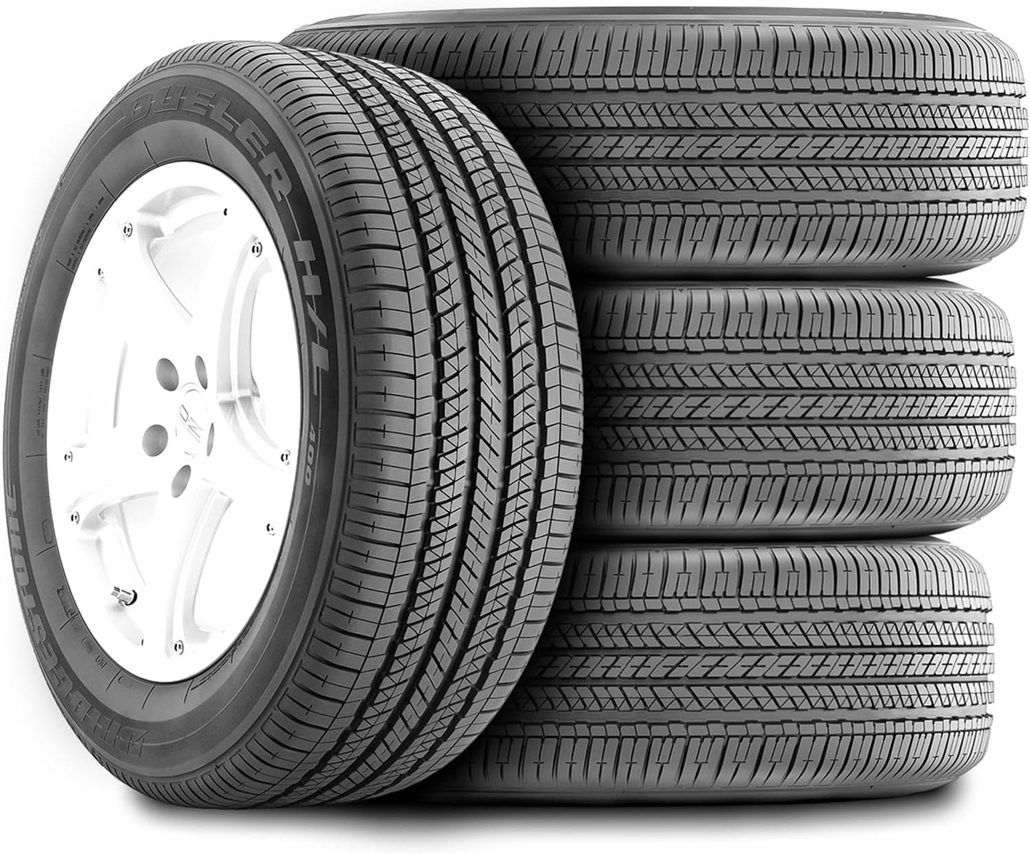 Bridgestone Dueler H/L 400 Run-Flat SUV Tire 255/50R19 107 H Extra Load