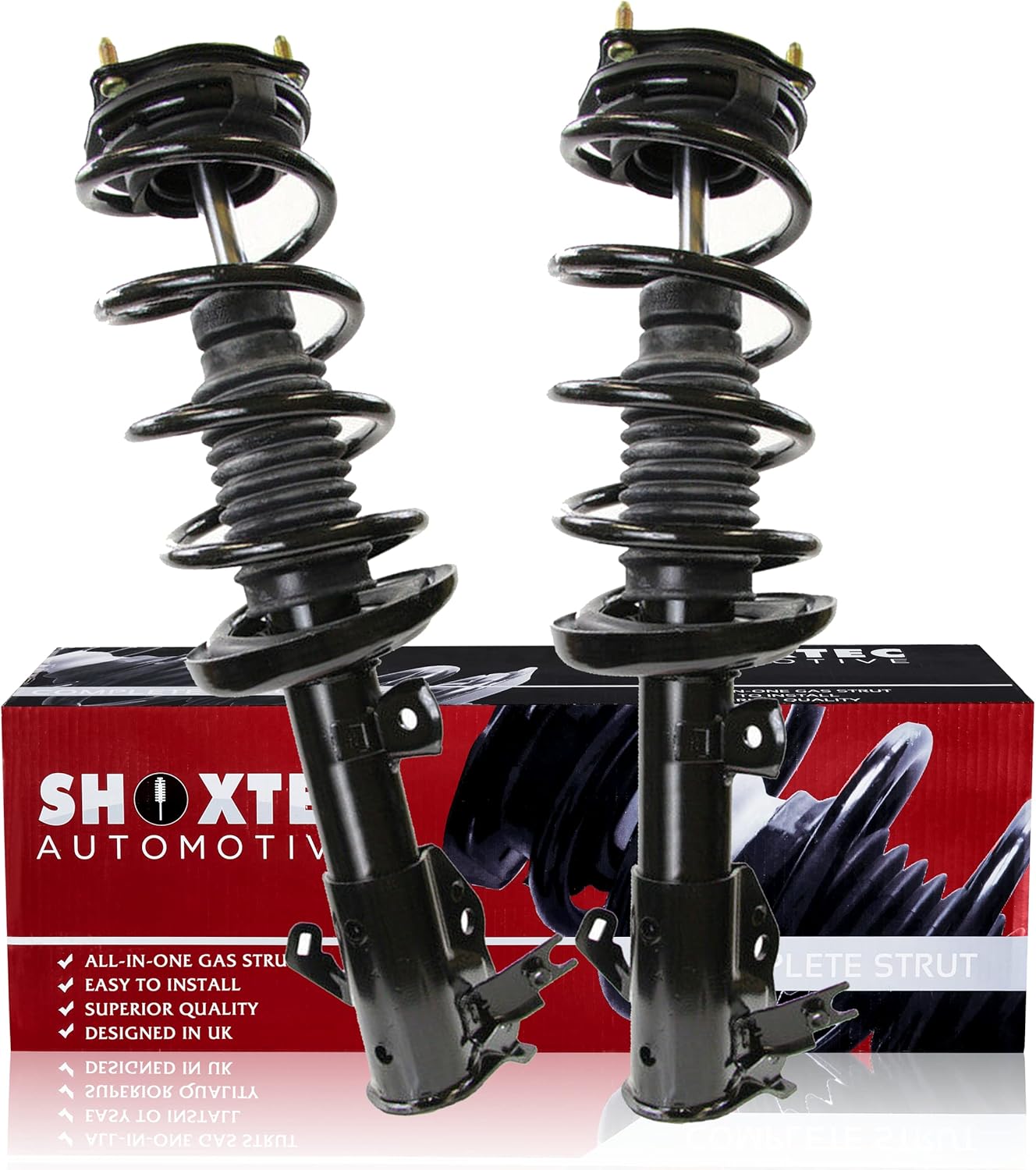 Shoxtec Front Pair Complete Struts Replacement for 2013-2015 Honda Civic Repl. Part No.272926 272925
