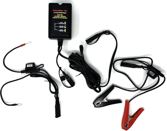 1510: 12 Volt-1.5 Amp Battery Charger, Battery Maintainer, and Battery Desulfator – Designed for Cars, Trucks, Motorcycles, ATV, Boats, RV