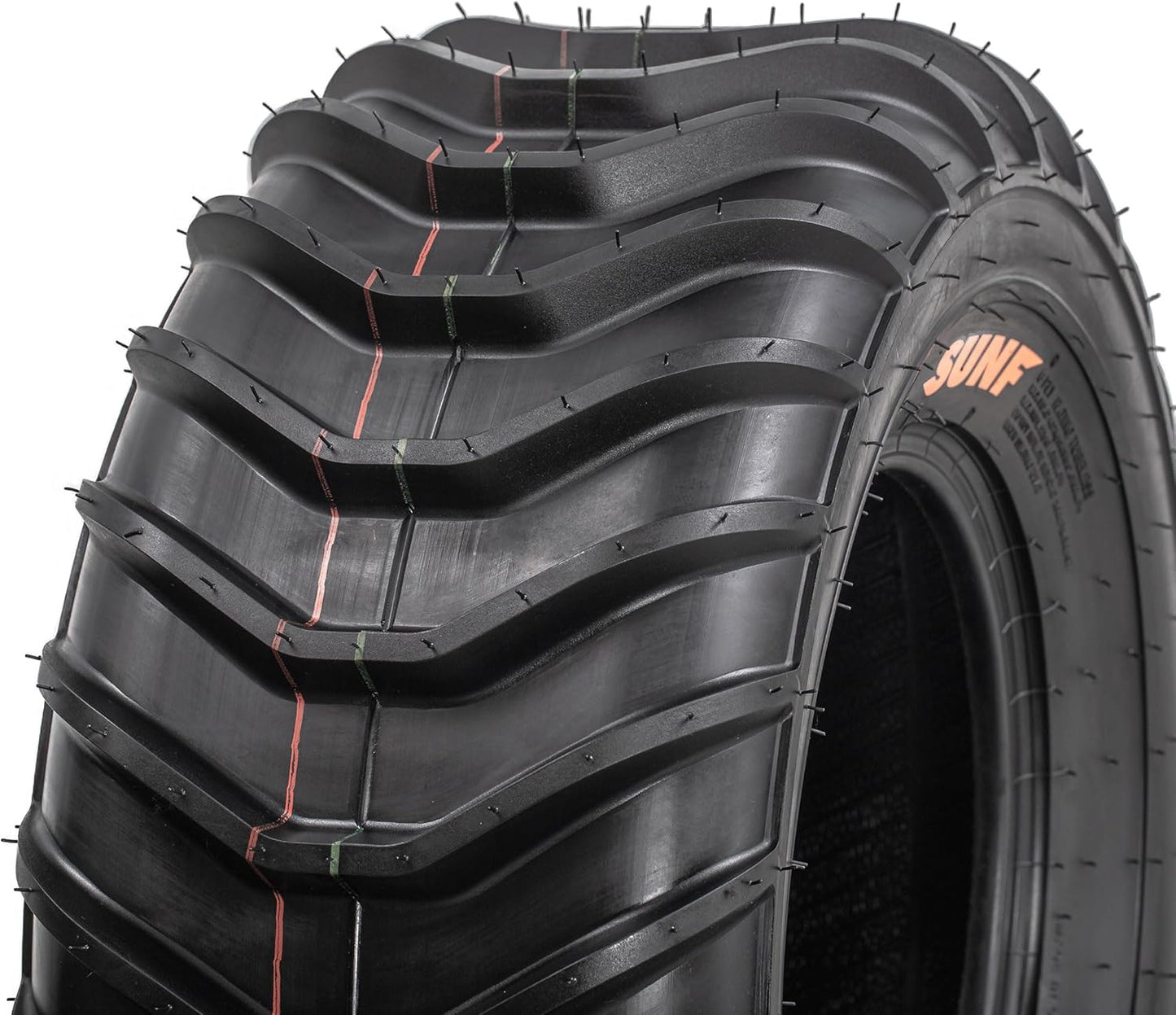 SunF 25x10-12 25x10x12 Mud Sand Tires 6 Ply Tubeless A061 [Set of 2]