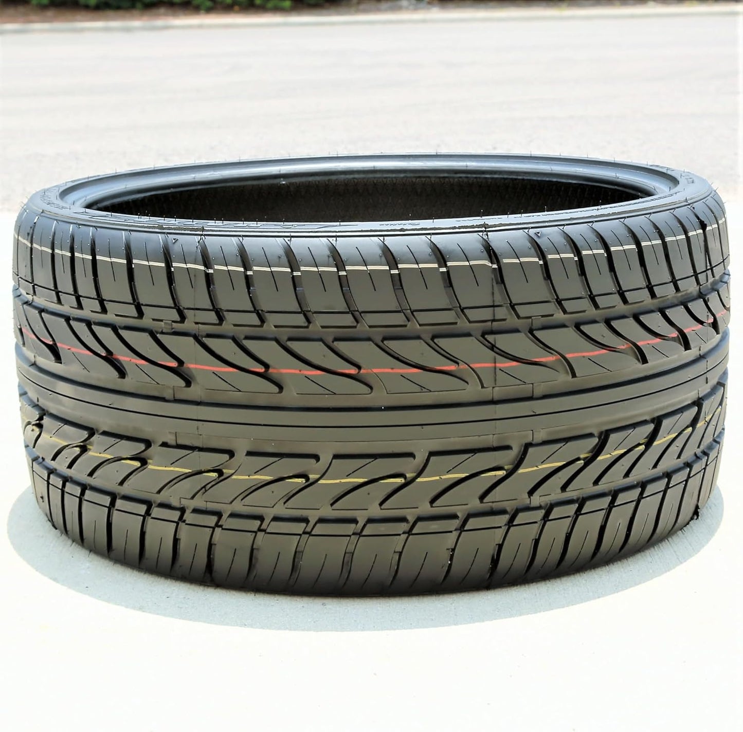 Set of 4 (FOUR) Haida Racing HD921 Summer Passenger Car High Performance Radial Tires-295/25R22 295/25ZR22 295/25/22 295/25-22 97W Load Range XL 4-Ply BSW Black Side Wall UTQG 420AA