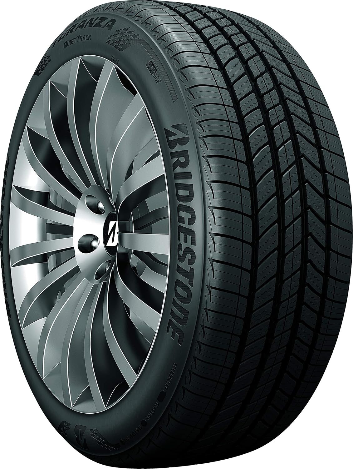 Bridgestone Turanza QuietTrack All-Season Touring Tire 245/45R19 98 V