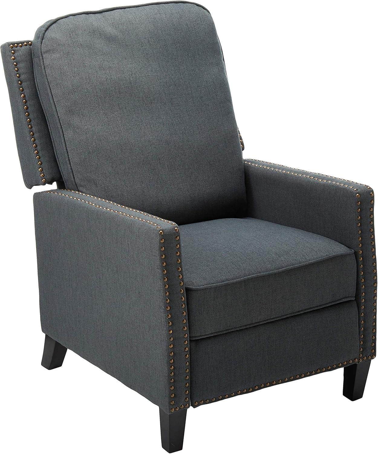 Christopher Knight Home Armstrong Recliner, Grey + Dark Brown