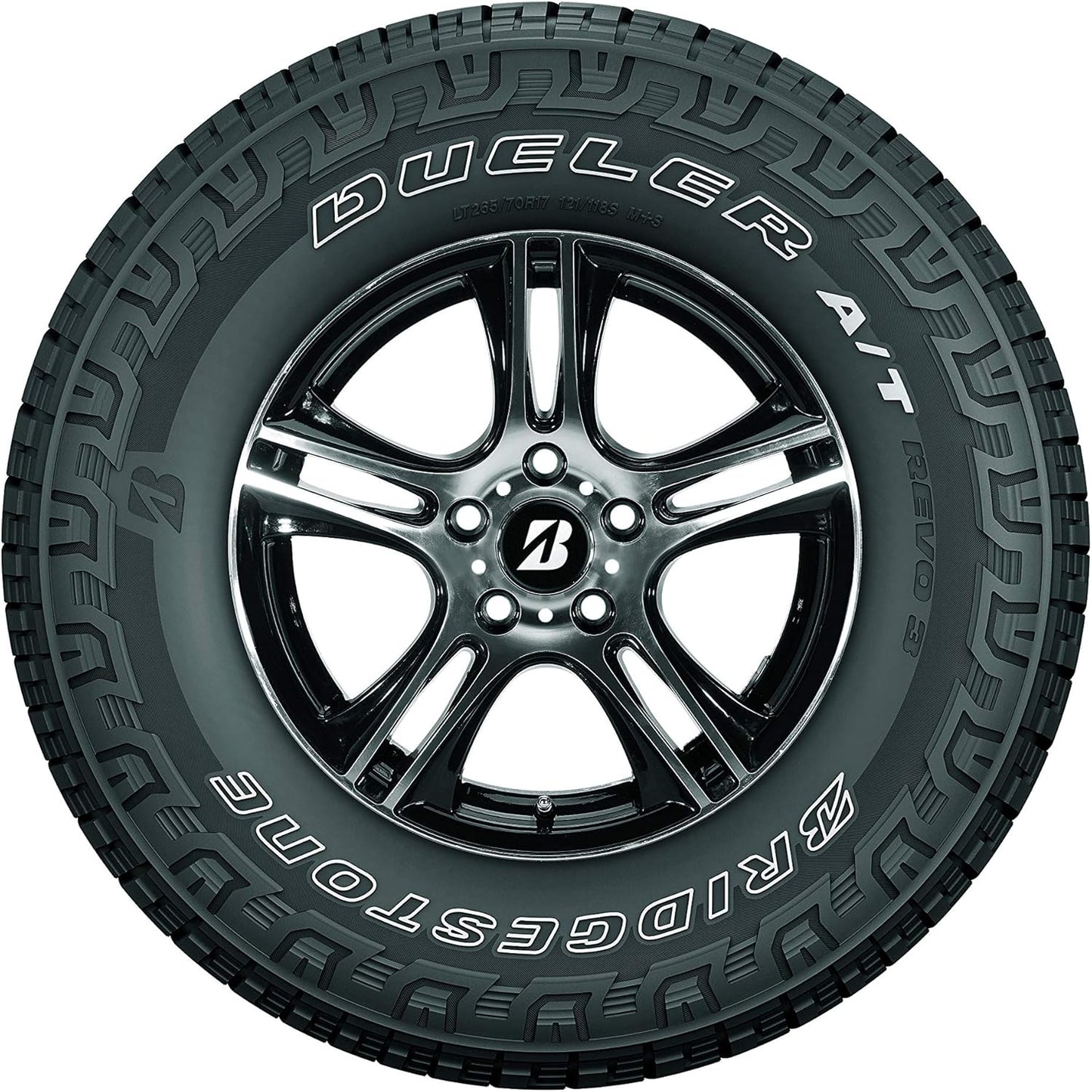 Bridgestone Dueler A/T Revo 3 All-Terrain Truck & SUV Tire LT285/70R17 121 R E